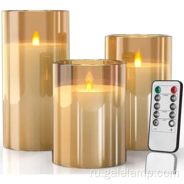 Светодиодные электронные бездымные свечи для праздничного украшения